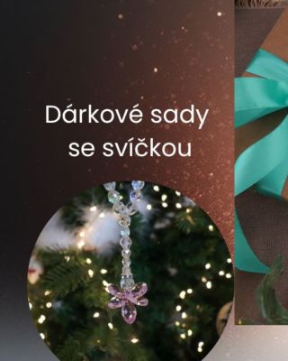 Anooo, už jsou na e-shopu. Dárkové sady , které bych sama chtěla dostat. S krásnými svíčkami, tak je prozkoumejte🩷💚 Navíc...